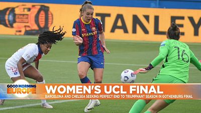 Barcelona and Chelsea female teams will play Championship's final in Gothenburg, Sweden