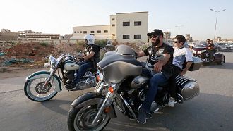 Benghazi bikers rev up to show another side of Libya