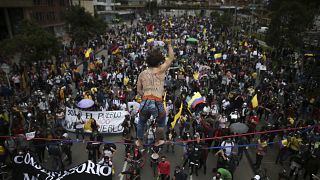 احتجاجات في كولومبيا