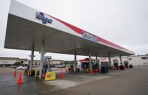 Üzemanyaghiány miatt bezárt benzinkút Mississippi államban