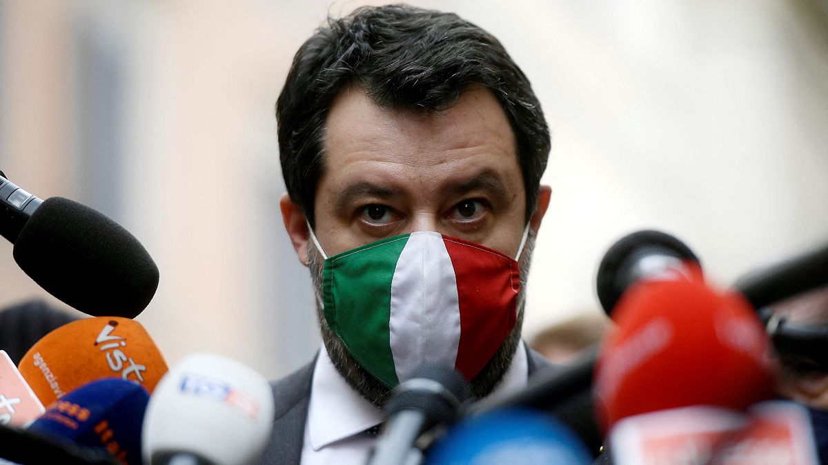 İtalya eski İçişleri Bakanı Matteo Salvini 