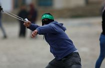 درگیری معترضان فلسطینی با پلیس اسرائیل در بت‌ال