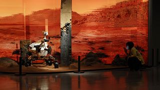 Çin'in Zhurong gezgini Mars'a indi