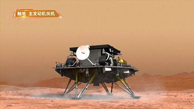 China começa exploração de Marte