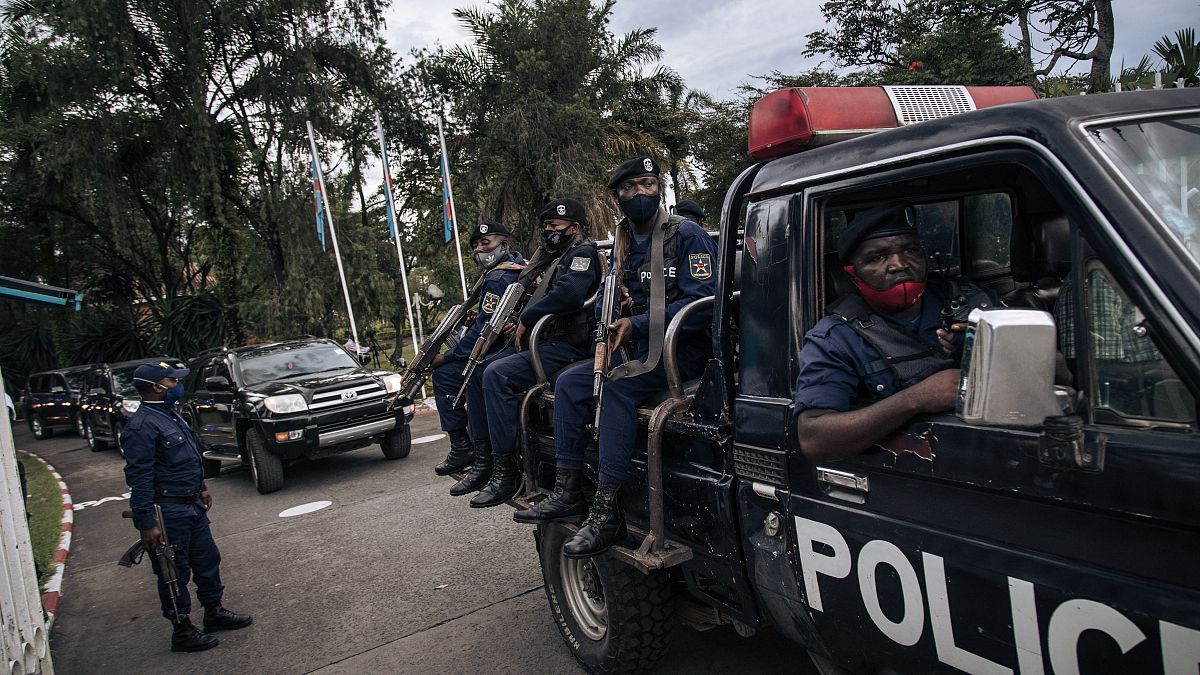 Kinşasa’da polis gücü 