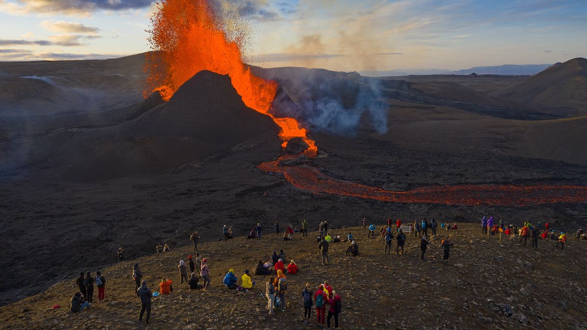 بركان "فاغرادالسفجال"_ أيسلندا
