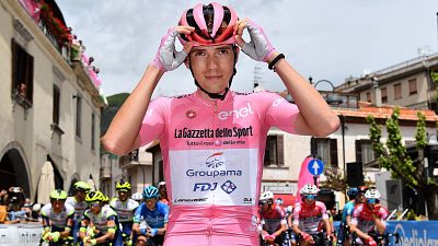 Иган Берналь – лидер "Джиро д'Италия"