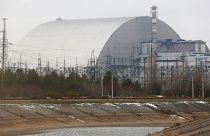 سازه محافظ راکتور نیروگاه هسته‌ای چرنوبیل