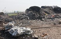 Adana'da ithal plastik atıklar