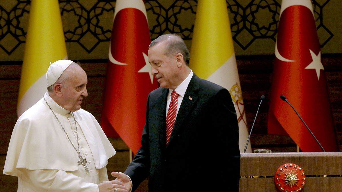 Papa Francis, Cumhurbaşkanı Recep Tayyip Erdoğan