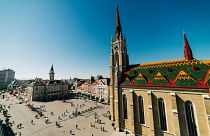 Plaza central de Novi Sad