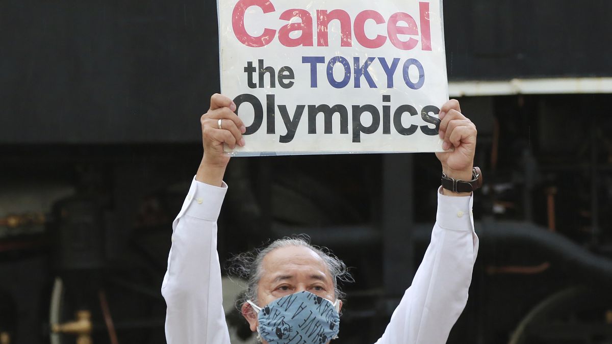 Διαδήλωση κατά των Ολυμπιακών του Τόκιο