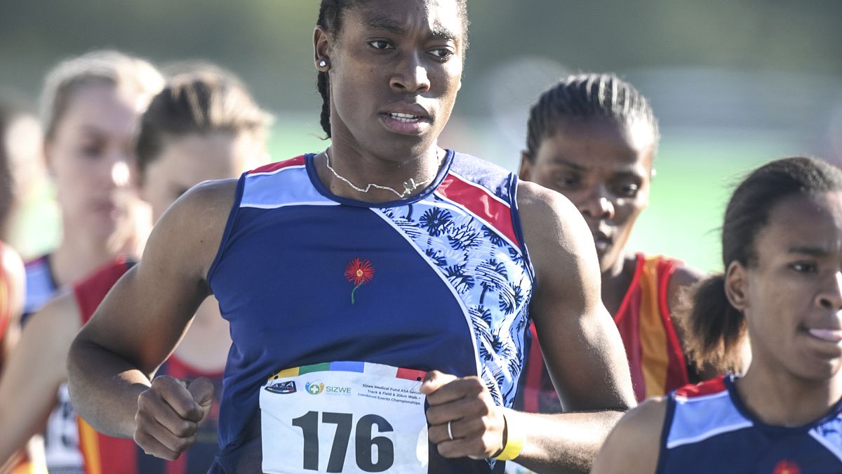 Güney Afrikalı atlet Caster Semenya