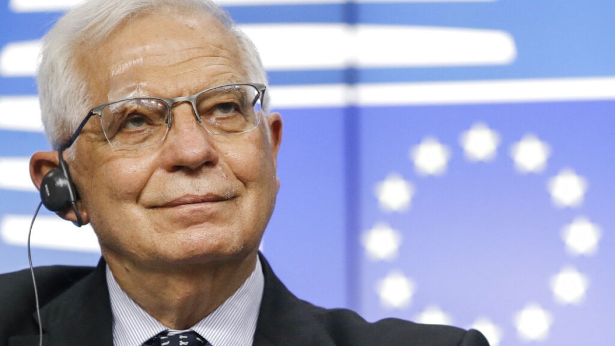 The EU's foreign affairs chief Josep Borrell