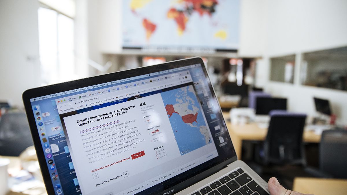 نقشه آزادی مطبوعات در جهان به روایت گزارشگران بدون مرز
