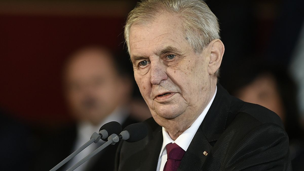Milos Zeman served as Czech Prime Minister during the 1999 NATO air strikes.