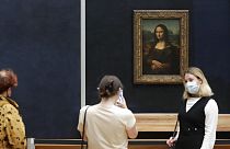 Leonardo Da Vinci'nin en ünlü eseri Mona Lisa tablosu Paris Louvre Müzesi'nde sergileniyor.