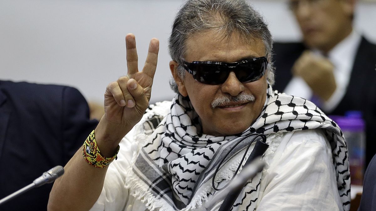 Jesús Santrich, guerrillero disidente de las FARC