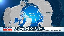 Arctic Circle and surrounding nations