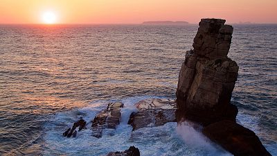 This stunning sunset was photographed in our number 1 Portuguese holiday destination This stunning sunset was photographed in our number 1 Portuguese holiday destination