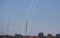 Gazze'den İsrail'e fırlatılan roketler