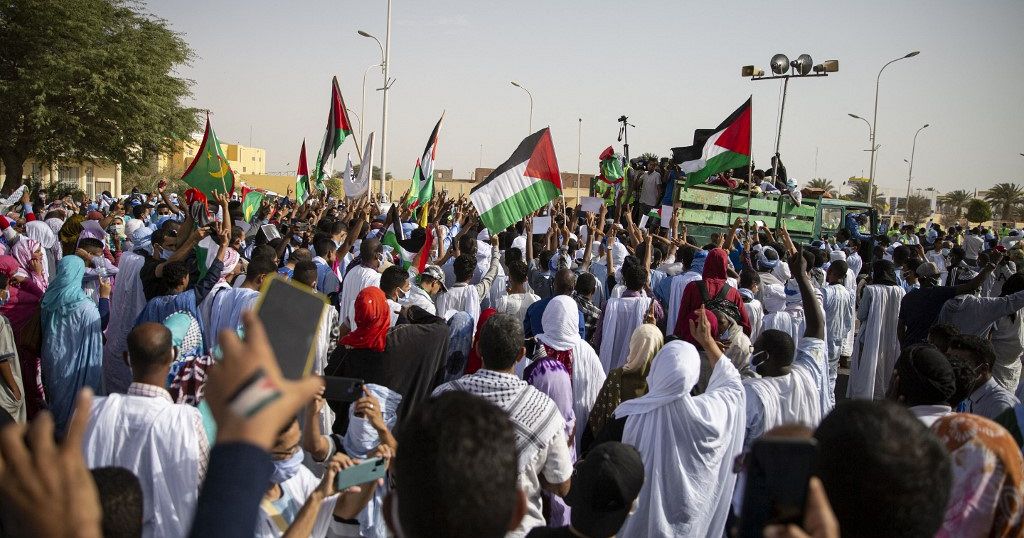 Mauritanians denounce Gaza 