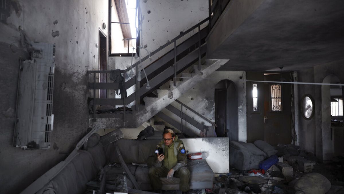 Soldat israélien à Ashkelon (sud d'Israël), le 20/05/2021