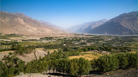 The Wakhan Corridor in Afghanistan