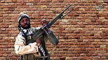 This screengrab from a video released on January 15, 2018 by Islamist militant group Boko Haram shows leader Abubakar Shekau.