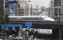 Japonya'da bir hızlı tren