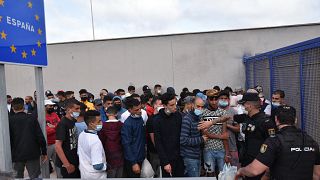 Ceuta : retour au Maroc pour des dizaines de migrants