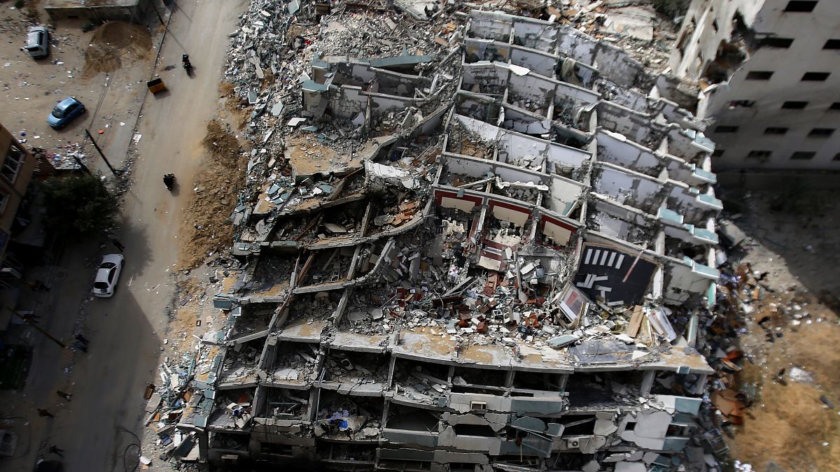 Γάζα: Εικόνες καταστροφής μετά από 11 ημέρες βομβαρδισμών