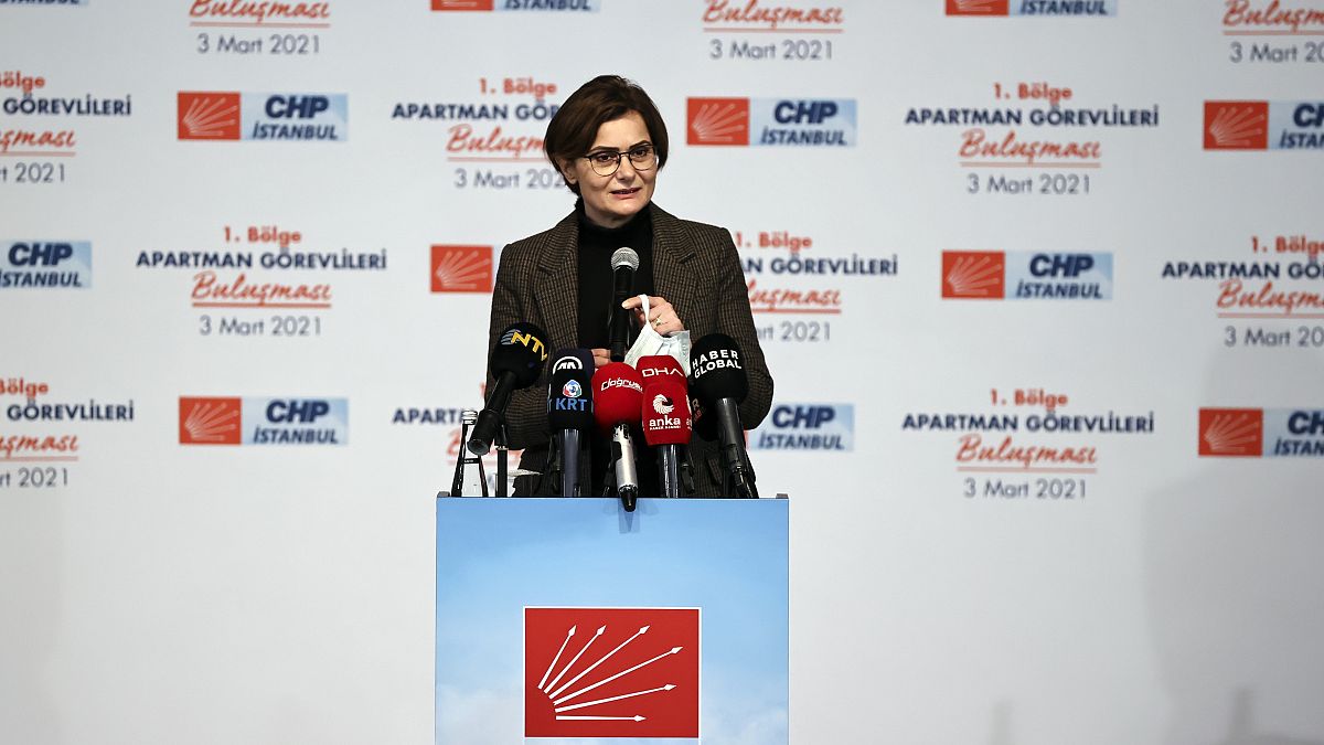 CHP İstanbul İl Başkanı Canan Kaftancıoğlu