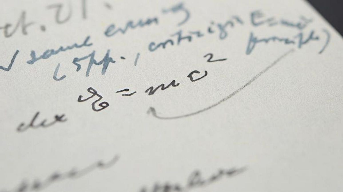 دستخط اینشتین