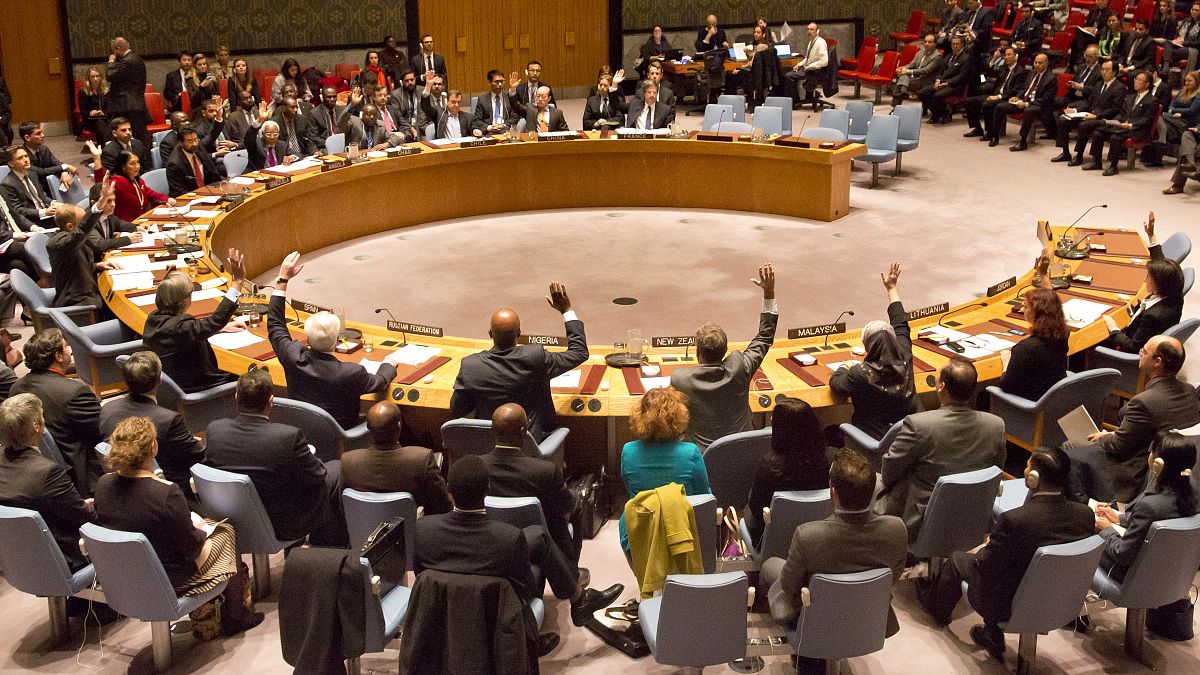 مجلس الأمن خلال تصويت (أرشيف) 