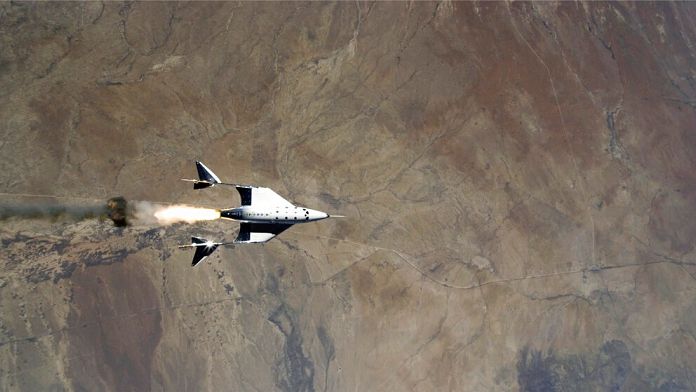 Virgin Galactic makes its first New Mexico test flight to edge of space