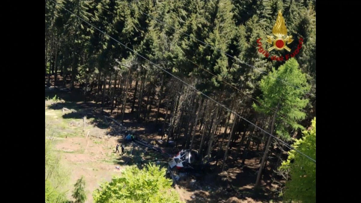 Italie : quatorze morts et un blessé grave dans la chute d'un téléphérique à Stresa