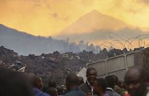 Risco de erupção do vulcão Nyiragongo