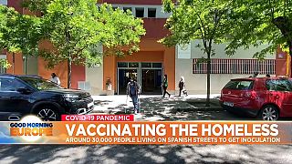 Vaccinations for the homeless in Spain