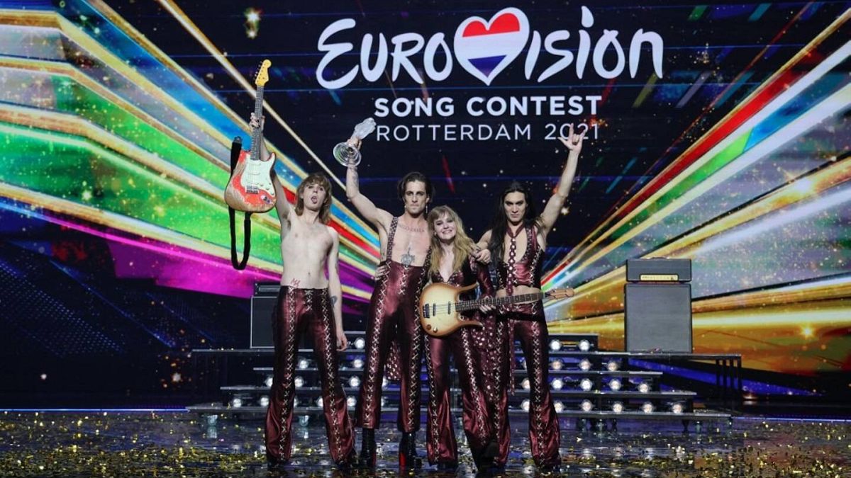 Eurovision'u kazanan İtalyan grup Maneskin