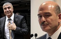 Sedat Peker (solda), Süleyman Soylu (sağda)