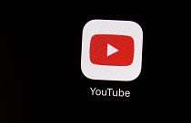 The YouTube app on an Ipad