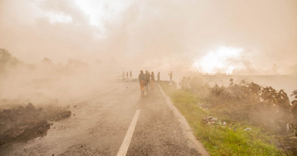 Wide cracks appear in ground near DR Congo volcano sparking more fears - Vimarsana News