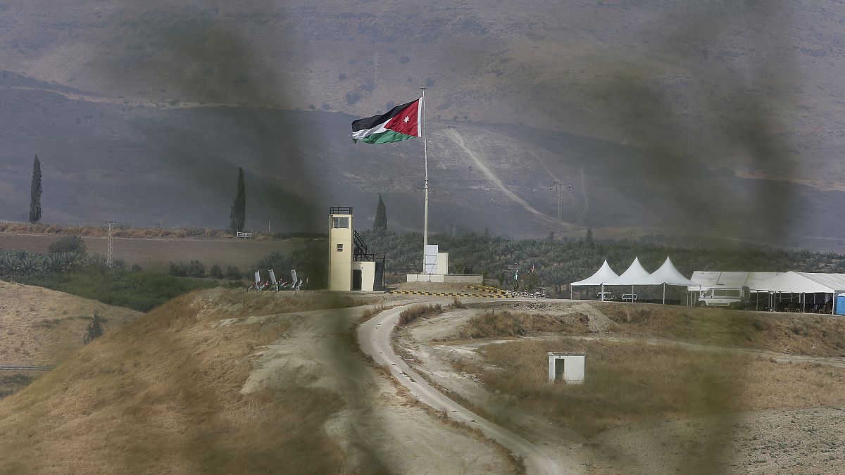الحدود الإسرائيلية الأردنية. 2019/11/13