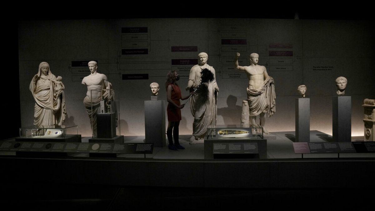 "Nero: az ember a mítosz mögött" kiállítás, a londoni British Múzeumban