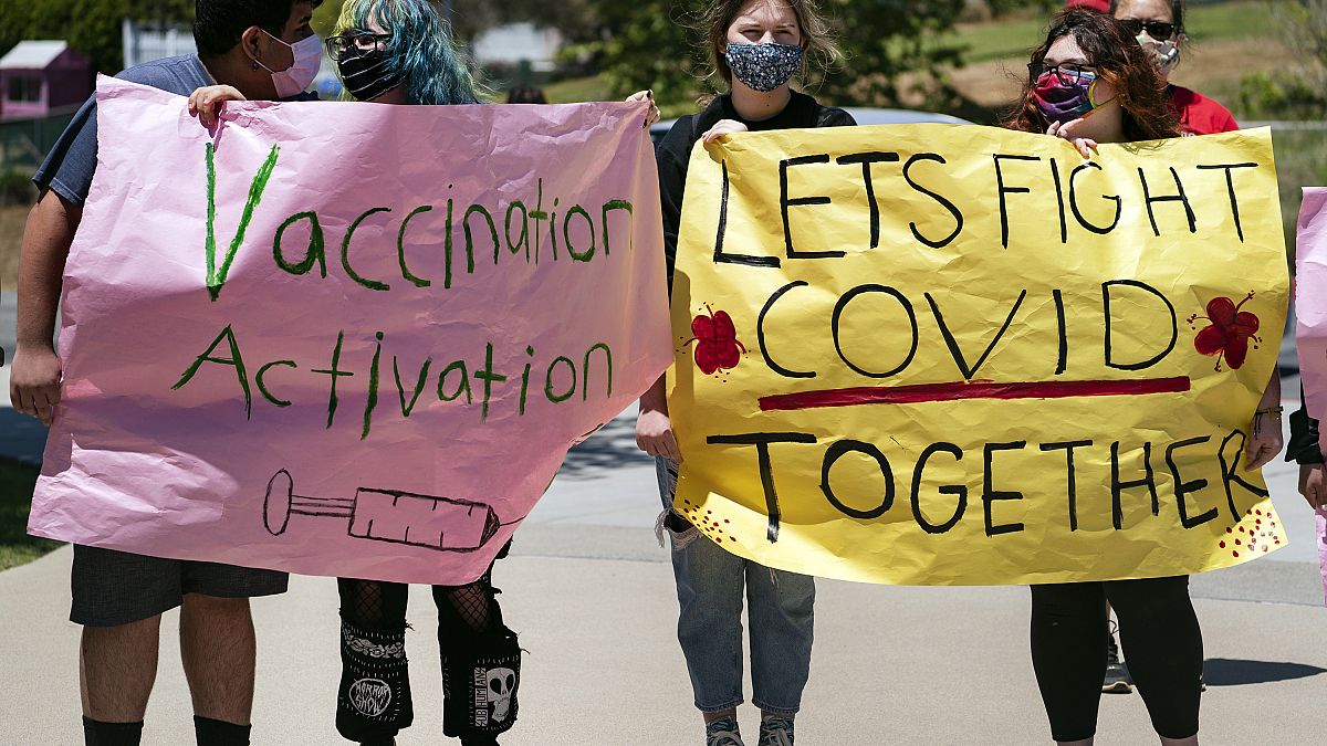 ABD'de Covid-19'a karşı aşı kampanyası