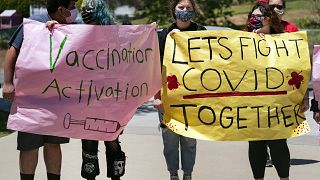 ABD'de Covid-19'a karşı aşı kampanyası