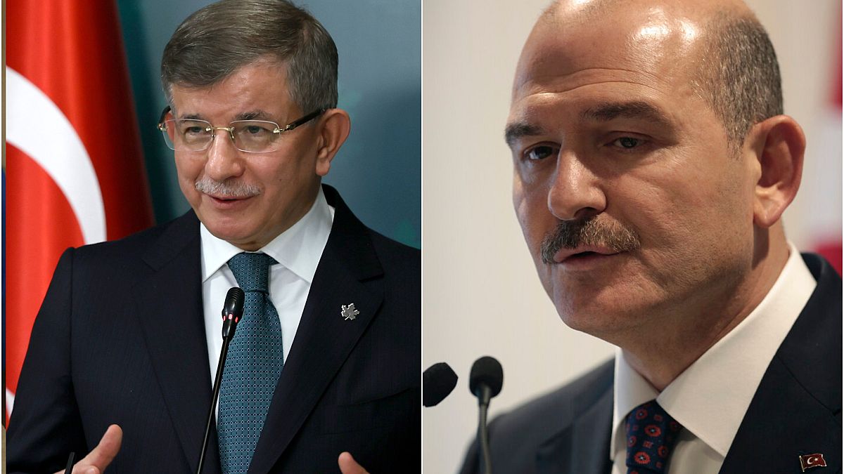 Gelecek Partisi Genel Başkanı Davutoğlu, İçişleri Bakanı Süleyman Soylu