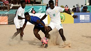 Africa beach soccer enters semi-finals as Mozambique pull surprises