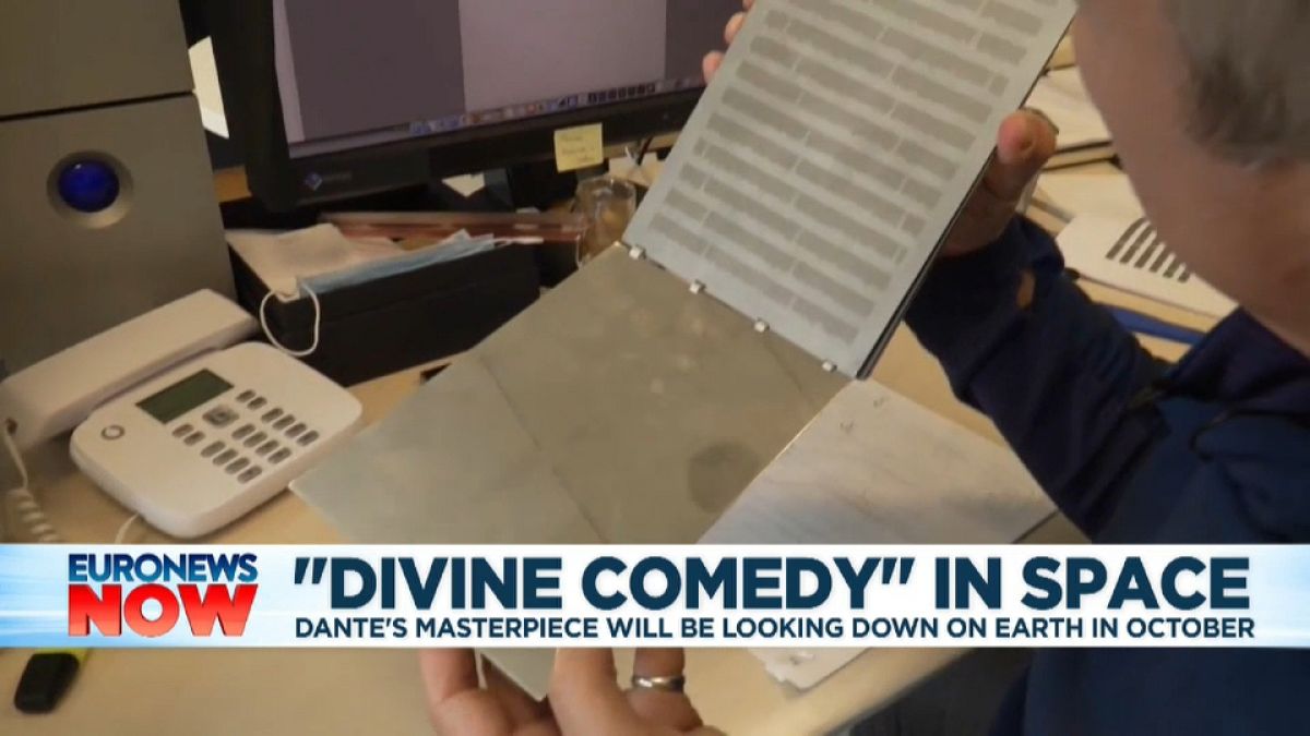 Dante's "Divine Comedy" will get launched into space